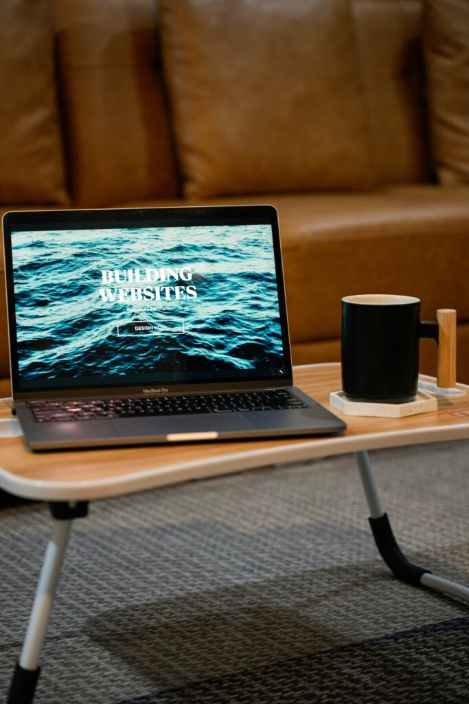 Computer on the desk